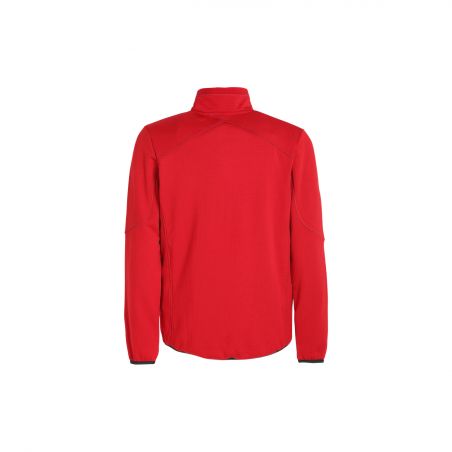 Act Grid Fleece chili sweatshirt - Slam