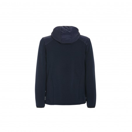 Act Hybrid Fleece mörkblå tröja - Slam