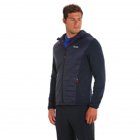 Act Hybrid Fleece donkerblauwe sweatshirt - Slam