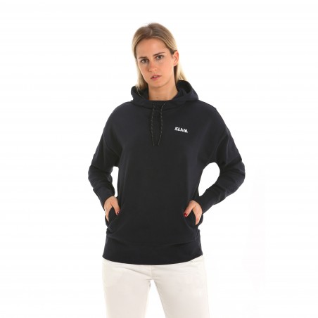 Dames Deck Hoodie Donkerblauw - Slam