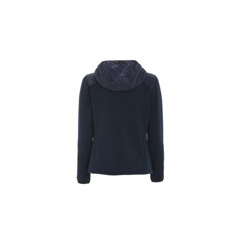 Felpa da donna Act Hybrid Fleece dark...