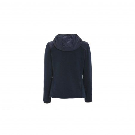 Felpa da donna Act Hybrid Fleece dark navy - Slam