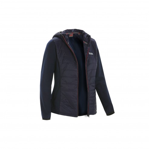 Women's Act Hybrid Fleece dark navy -...