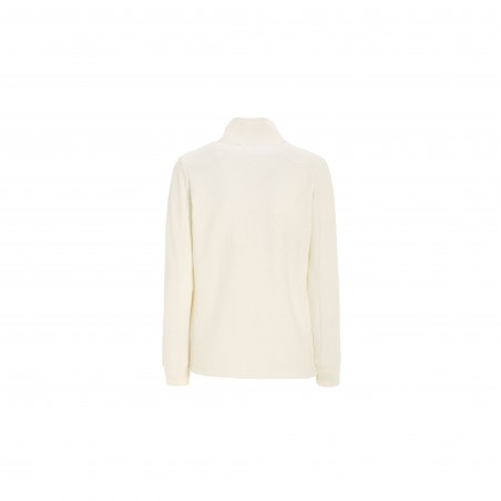 Damen Sweatshirt Deck Fz off white - Slam