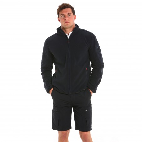 Deck Fleece-Sweatshirt dunkel navy - Slam