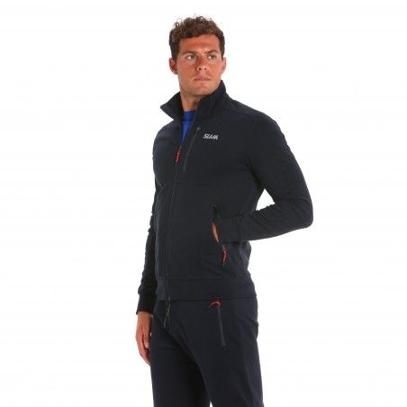 Deck Fz sweatshirt dark navy - Slam