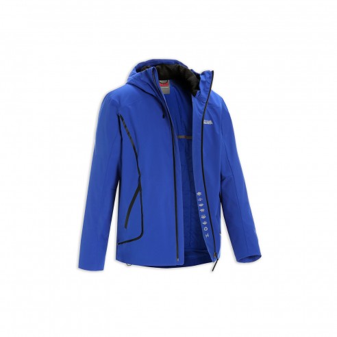 Giacca Act Hooded Ins olympic blue -...