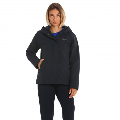 Women's Act Hooded Ins dunkel...