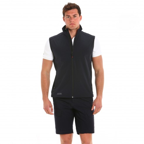 Act Gilet softshell marine foncé - Slam