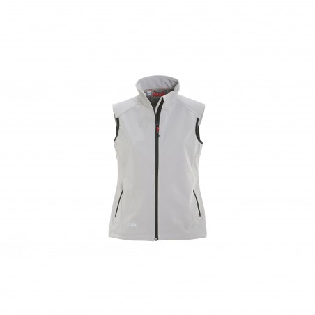 Gilet da donna Act Softshell aluminium - Slam