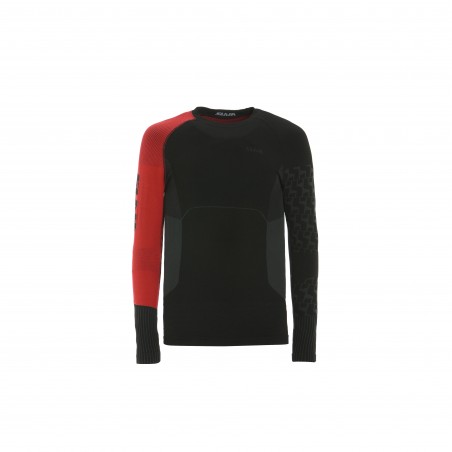 Thermal Jersey Pro Seamless Top black/red/grey - Slam