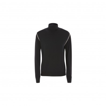 Indra Damen-Rollkragenpullover dunkel marineblau - Slam