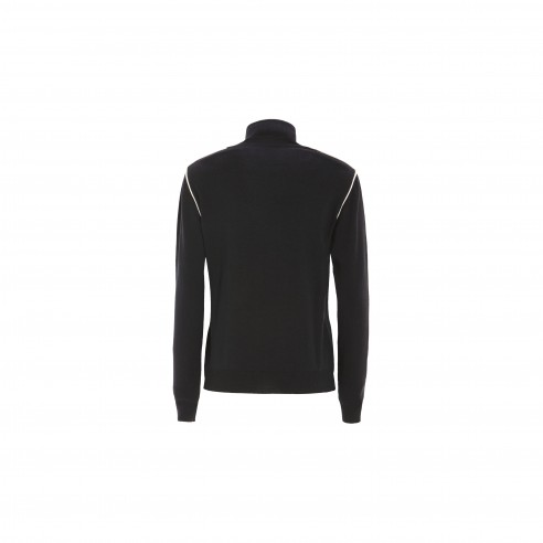 Indra dark navy women's turtleneck...