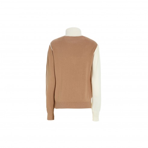 Suéter de cuello alto para mujer...