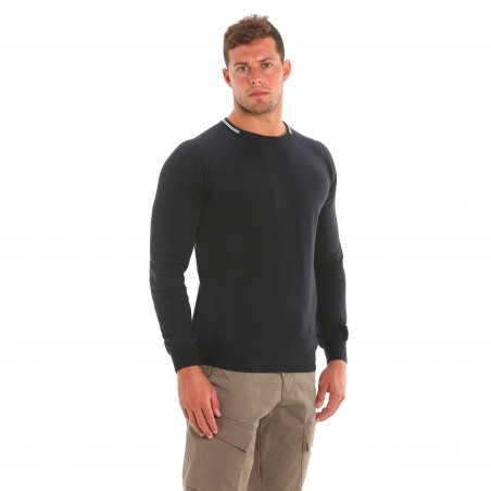 Maglioncino girocollo Boann dark navy - Slam