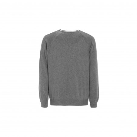 Boann Crew Neck Sweater Medium Grey - Slam