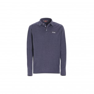 Polo Heba Ls dark navy - Slam