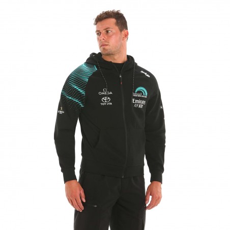 ETNZ Deck FZ hoodie noir - Slam