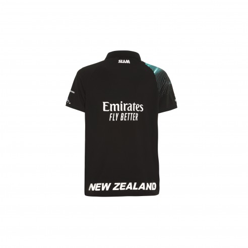 ETNZ Deck SS schwarzes Poloshirt - Slam