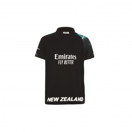 ETNZ Deck SS schwarzes Poloshirt - Slam