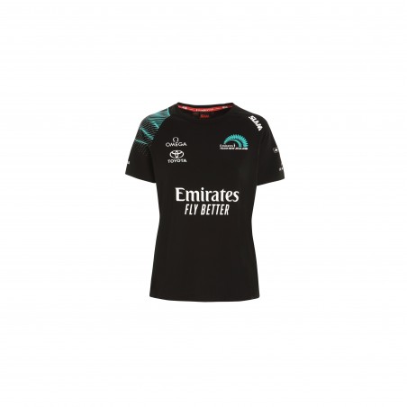 ETNZ Deck Damen schwarzes T-Shirt - Slam