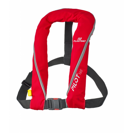 Plastimo Pilot 165N Automatisch Zelfopblazend Reddingsvest + XXL Veiligheidsgordel
