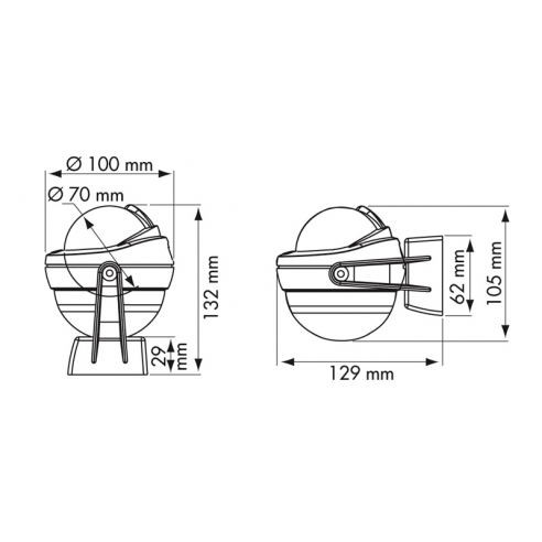 Plastimo Offshore 75 Kompas