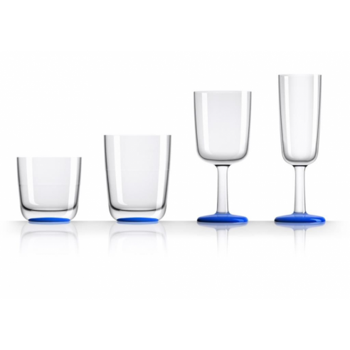 Klein Blauw Whiskey Glas - Plastimo