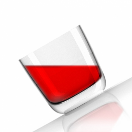 Klein Blauw Whiskey Glas - Plastimo