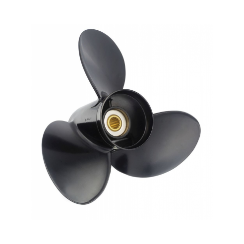 Yamaha 9.9-20 HP 3-blade aluminum propeller 9.25x11R - Solas