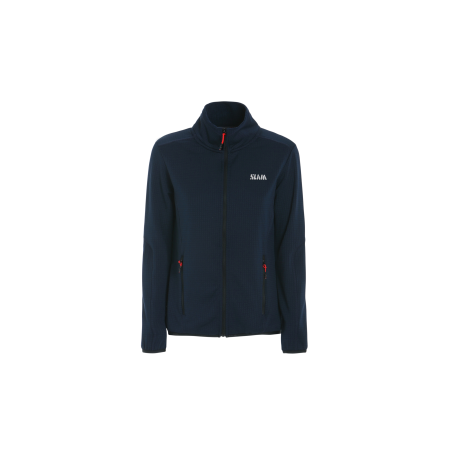 Women's Act Grid Fleece dark navy - Slam