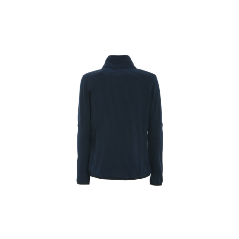 Felpa da donna Act Grid Fleece dark navy - Slam