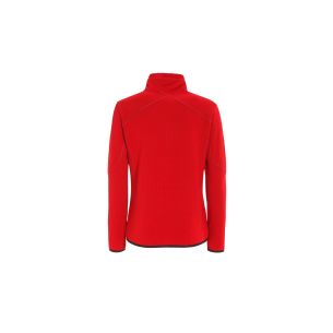 Women's Act Grid Fleece chilli - Slam 2