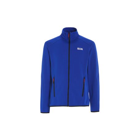 Act Grid Fleece olympic blue - Slam