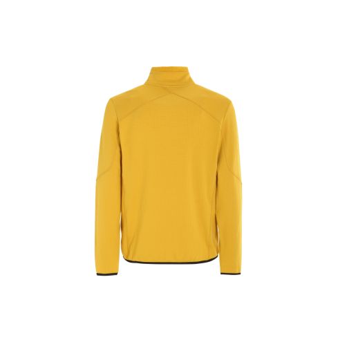 Act Grid Fleece ockra tröja - Slam