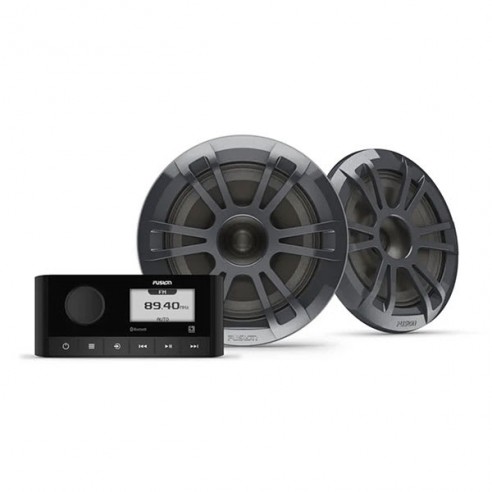 Kit stereo MS-RA60 e altoparlanti EL Sport 6.5" - Fusion