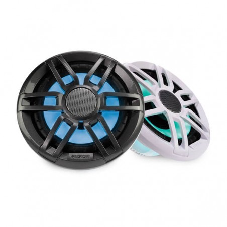 Altoparlanti marini full-range serie XS Sport RGB da 200 W bianchi/neri - Fusion