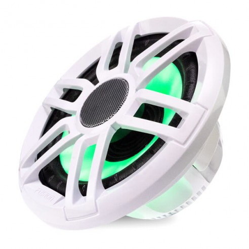 Altoparlanti marini full-range serie XS Sport RGB da 200 W bianchi/neri - Fusion