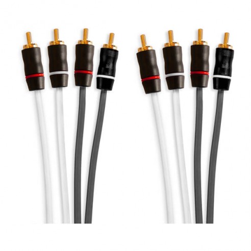 RCA cables for 4 channels 1.83m - Fusion