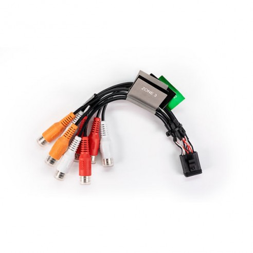 Connector for stereo zones 3 and 4 (RCA input for AUX 2) - Fusion