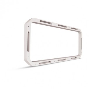 White accessory spacers for 19 mm Sound Panel speakers. - Fusion