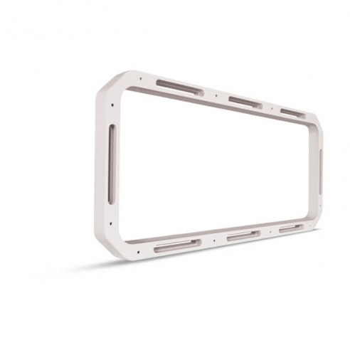 White accessory spacers for 19 mm Sound Panel speakers. - Fusion