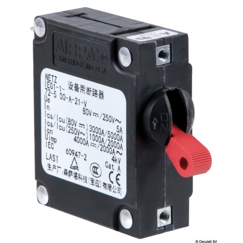 AIRPAX / SENSATA Magneto/Hydraulik-Kippschalter mit automatisch wiederaufladbarer Sicherung