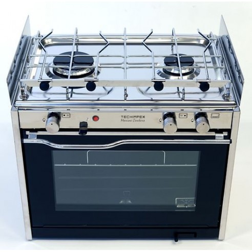 Cucina a 2 fuochi Regata con forno - Techimpex