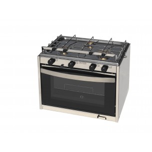 Grecale 3-pits fornuis met oven - Techimpex