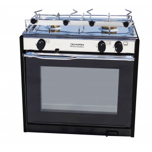 Cocina Marina 2 fuegos con horno - Techimpex