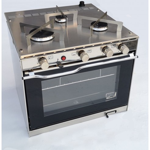 Cucina a 3 fuochi Ventura con forno - Techimpex