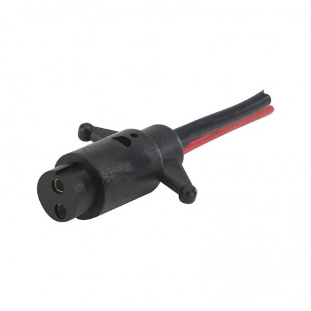 Conectores de alimentación hembra de 12 V y 2 patillas - Motorguide