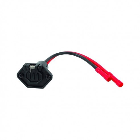 Conectores de alimentación hembra de 12 V y 2 patillas - Motorguide