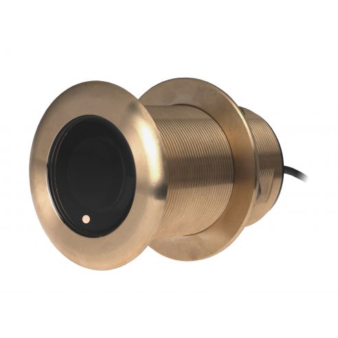 B75H Depth/Temp bronze pass-through transducer 600W low tilt 16-24- Raymarine